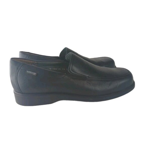 MEPHISTO Comfort Loafer Leather Black Men’s  Slip On Casual Shoes size 11.5 - Picture 1 of 12